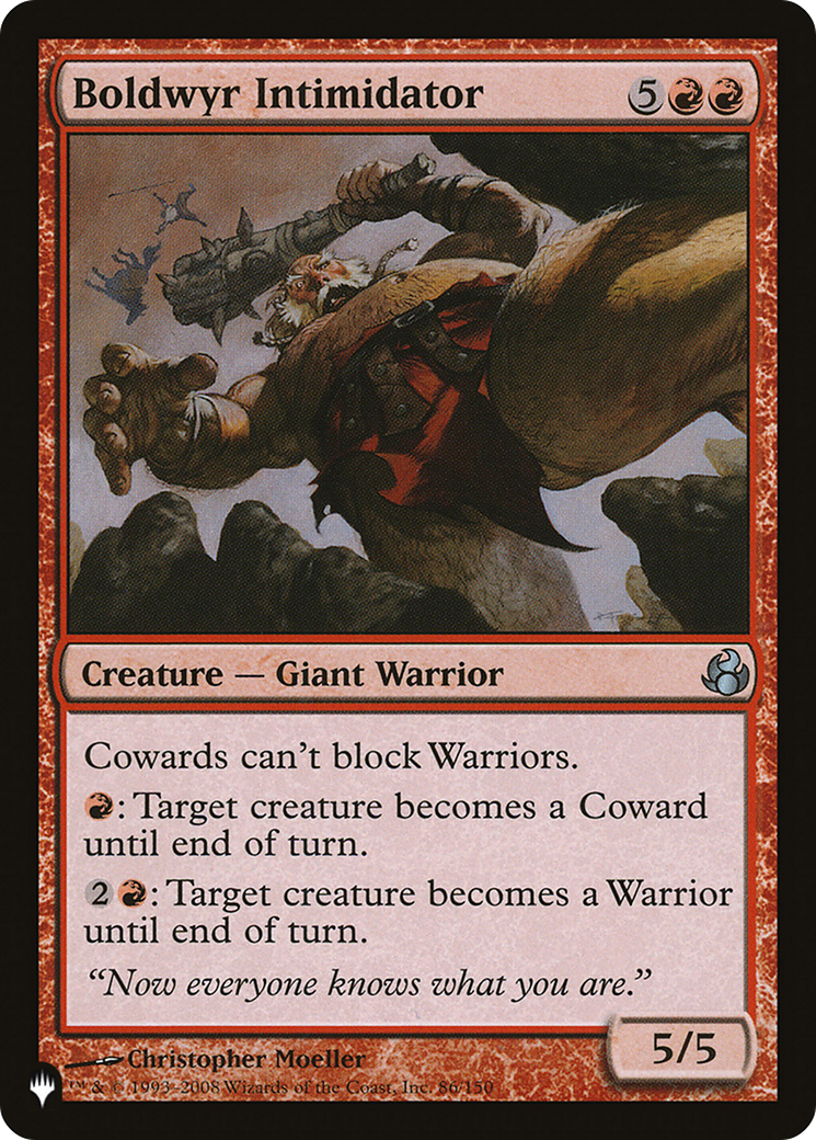 Boldwyr Intimidator [The List] | Good Games Morley