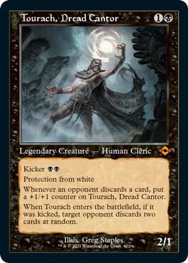 Tourach Dread Cantor Retro Frame Foil Etched 402 (Modern Horizons 2)  - Foil | Good Games Morley