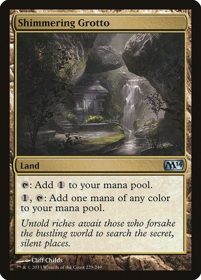 Shimmering Grotto 229/249 (Magic 2014 (M14))  | Good Games Morley