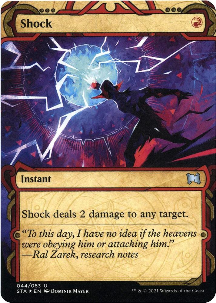 Shock  44 (Strixhaven: Mystical Archives)  - Etched Foil | Good Games Morley