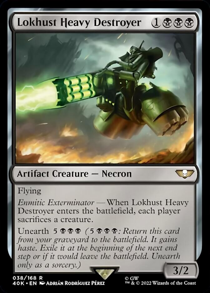 Lokhust Heavy Destroyer (Surge Foil) [Warhammer 40,000] | Good Games Morley