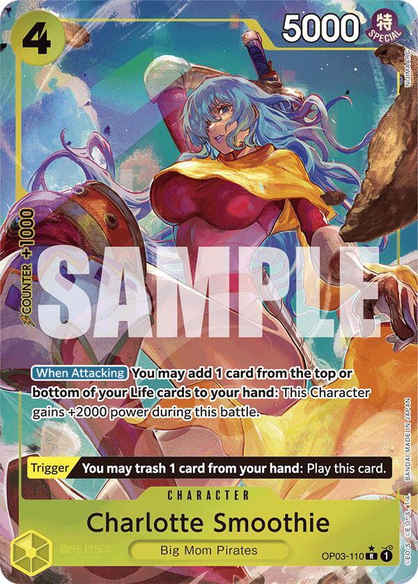 Charlotte Smoothie OP03-110 (Premium Booster -The Best-)  - Full Art Foil | Good Games Morley