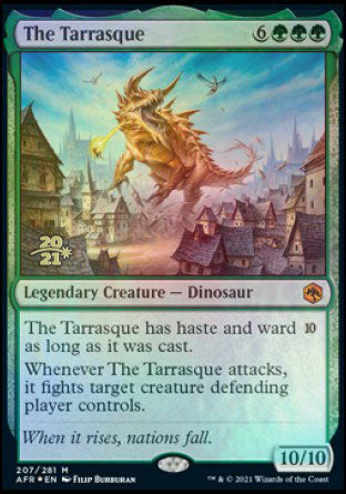 The Tarrasque [Dungeons & Dragons: Adventures in the Forgotten Realms Prerelease Promos] | Good Games Morley