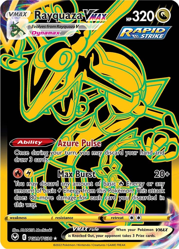 Rayquaza VMAX (TG29/TG30) [Sword & Shield: Silver Tempest] | Good Games Morley