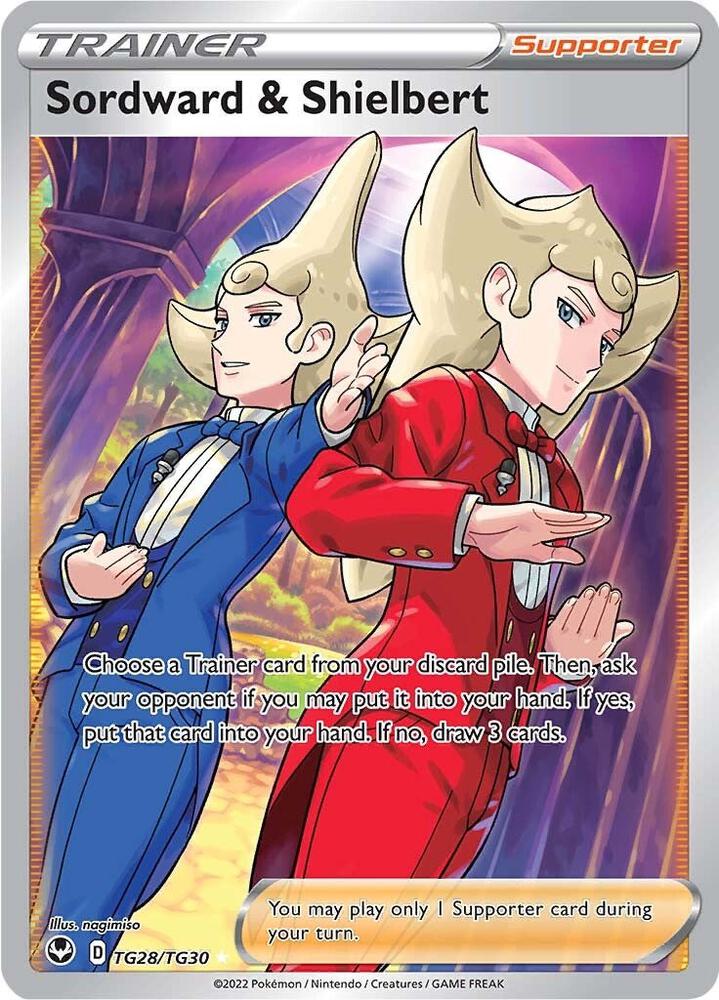 Sordward and Shielbert TG28/TG30 (SWSH12: Silver Tempest Trainer Gallery)  - Holofoil | Good Games Morley