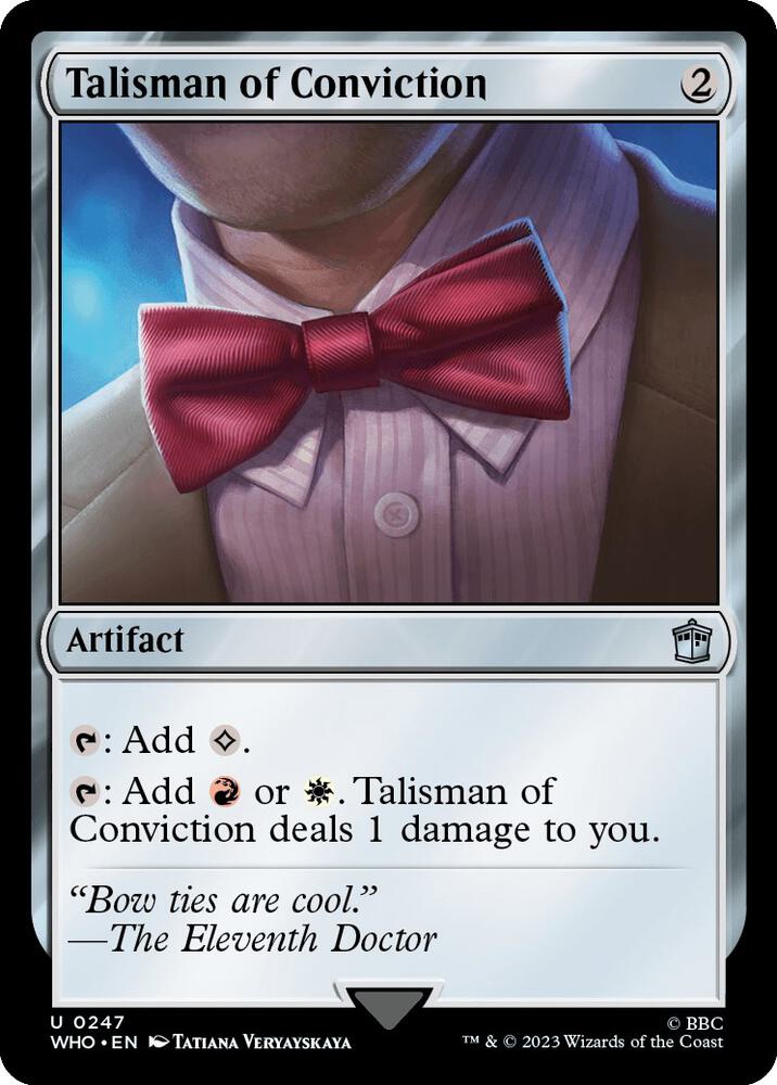 Talisman of Conviction 247/331 (Universes Beyond: Doctor Who)  | Good Games Morley