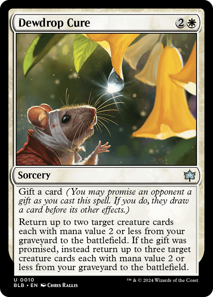 Dewdrop Cure [Bloomburrow] | Good Games Morley