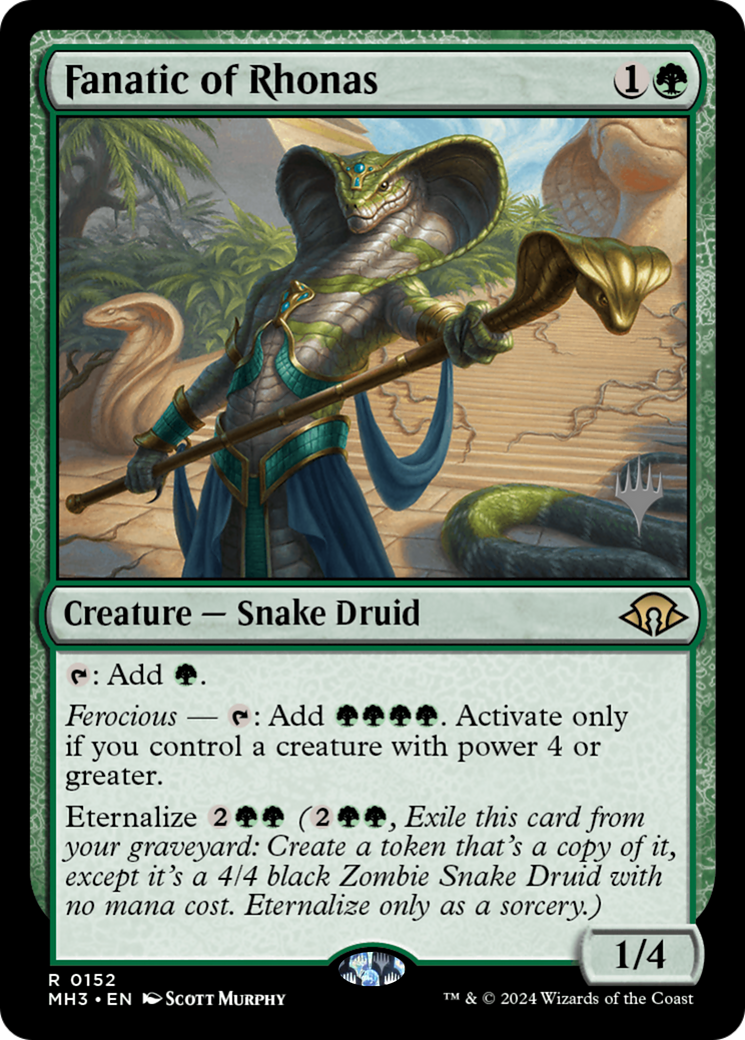 Fanatic of Rhonas [Lorwyn Eclipsed Promos] | Good Games Morley