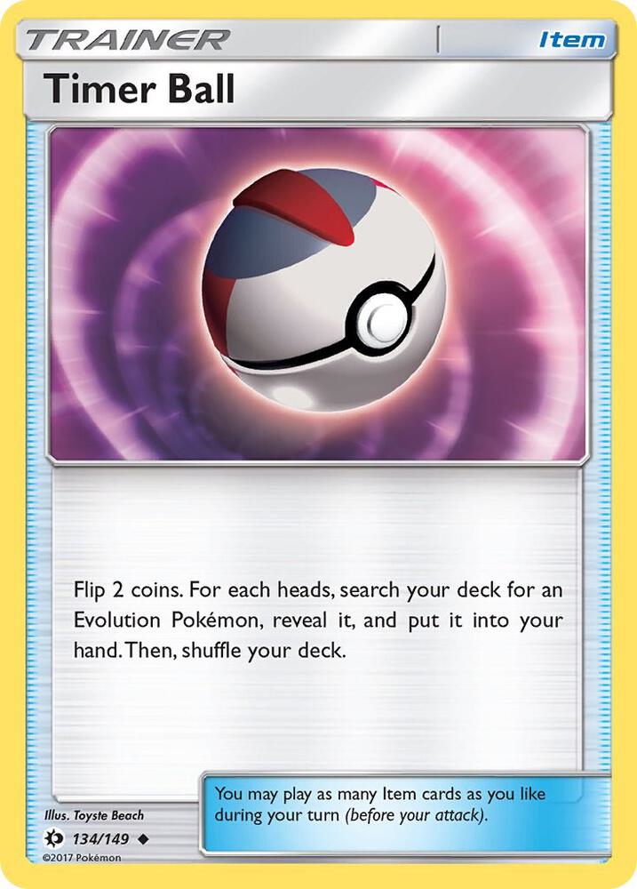 Timer Ball 134/149 (SM Base Set)  | Good Games Morley