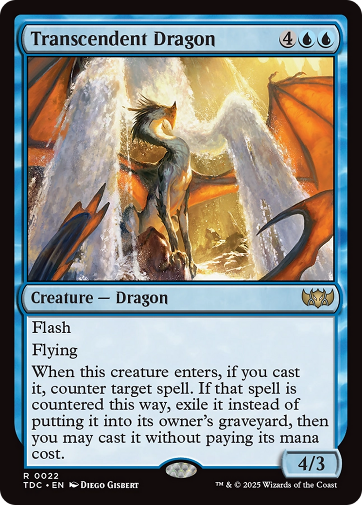 Transcendent Dragon [Tarkir: Dragonstorm Commander] | Good Games Morley