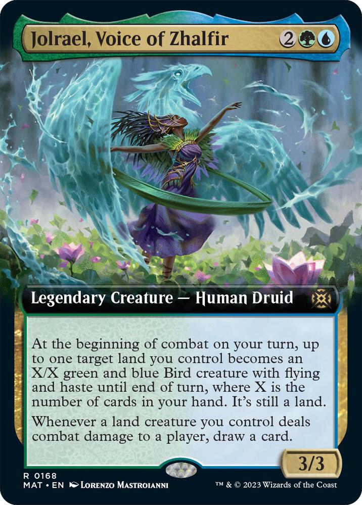 Jolrael, Voice of Zhalfir 168/50 (March of the Machine: The Aftermath)  - Extended Art | Good Games Morley