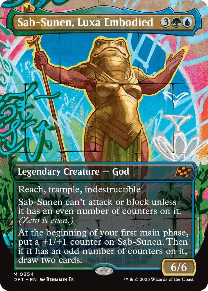 Sab-Sunen, Luxa Embodied 354/291 (Aetherdrift)  - Borderless | Good Games Morley