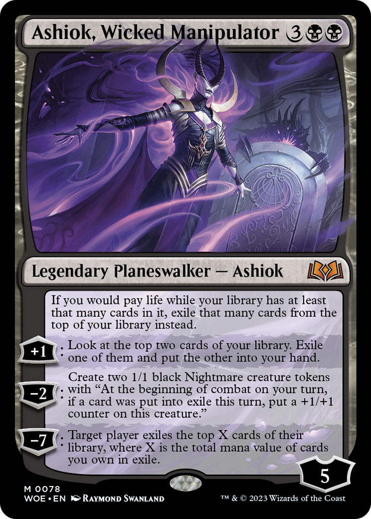 Ashiok, Wicked Manipulator [Wilds of Eldraine] | Good Games Morley