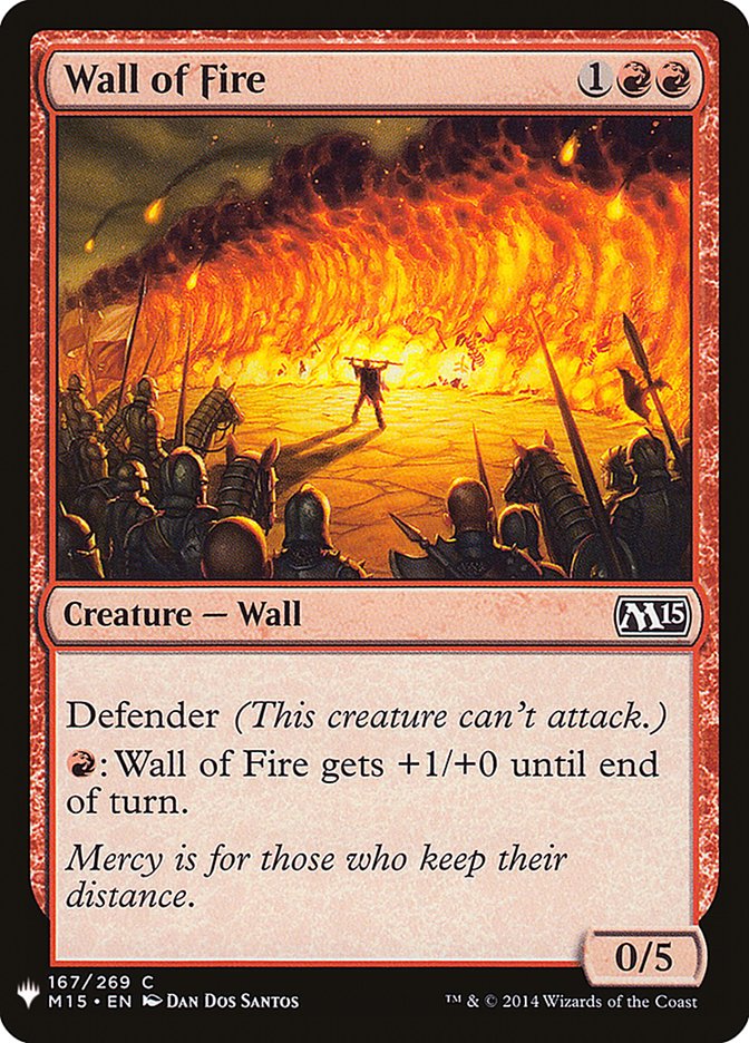 Wall of Fire [Mystery Booster] | Good Games Morley