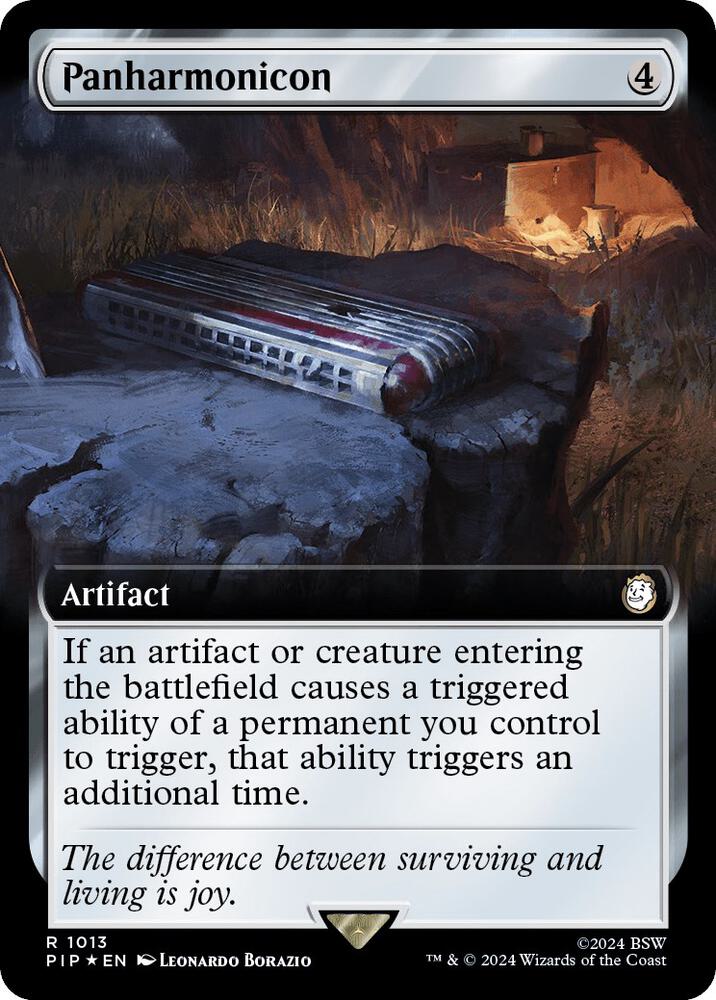 Panharmonicon 1013/326 (Universes Beyond: Fallout)  - Extended Art Surge Foil | Good Games Morley