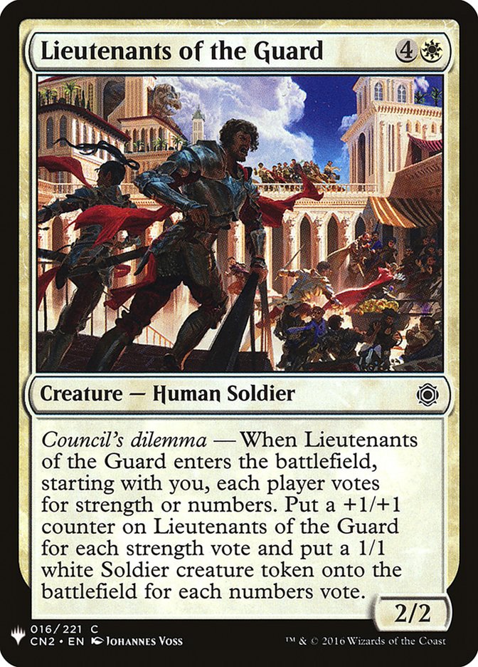 Lieutenants of the Guard [Mystery Booster] | Good Games Morley
