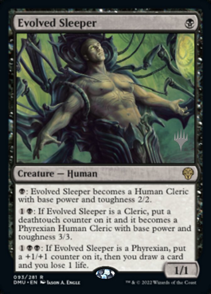 Evolved Sleeper (Promo Pack) [Dominaria United Promos] | Good Games Morley