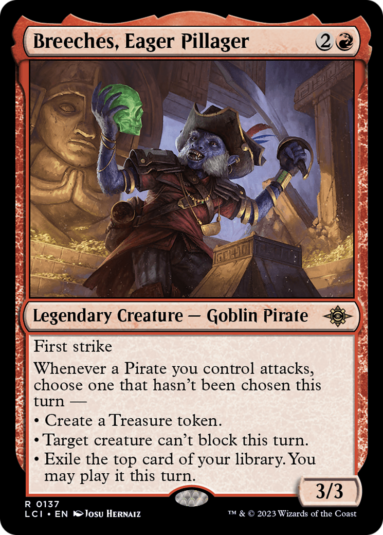 Breeches, Eager Pillager [The Lost Caverns of Ixalan] | Good Games Morley