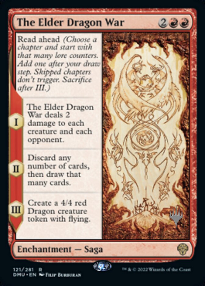 The Elder Dragon War (Promo Pack) [Dominaria United Promos] | Good Games Morley