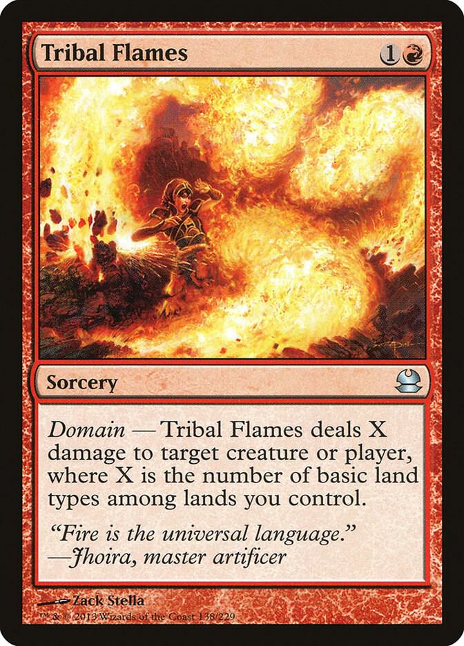 Tribal Flames 138/229 (Modern Masters)  | Good Games Morley