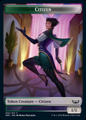 Devil // Citizen Double-Sided Token [Streets of New Capenna Tokens] | Good Games Morley