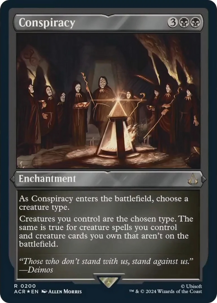 Conspiracy (Foil Etched) [Assassin's Creed] | Good Games Morley