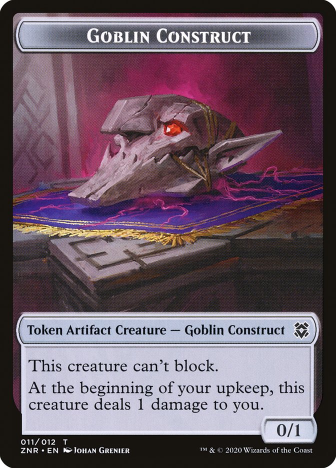 Goblin Construct Token [Zendikar Rising Tokens] | Good Games Morley