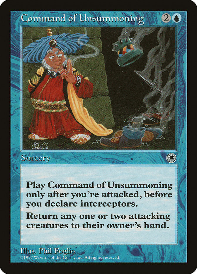 Command of Unsummoning 48/243 (Portal)  | Good Games Morley