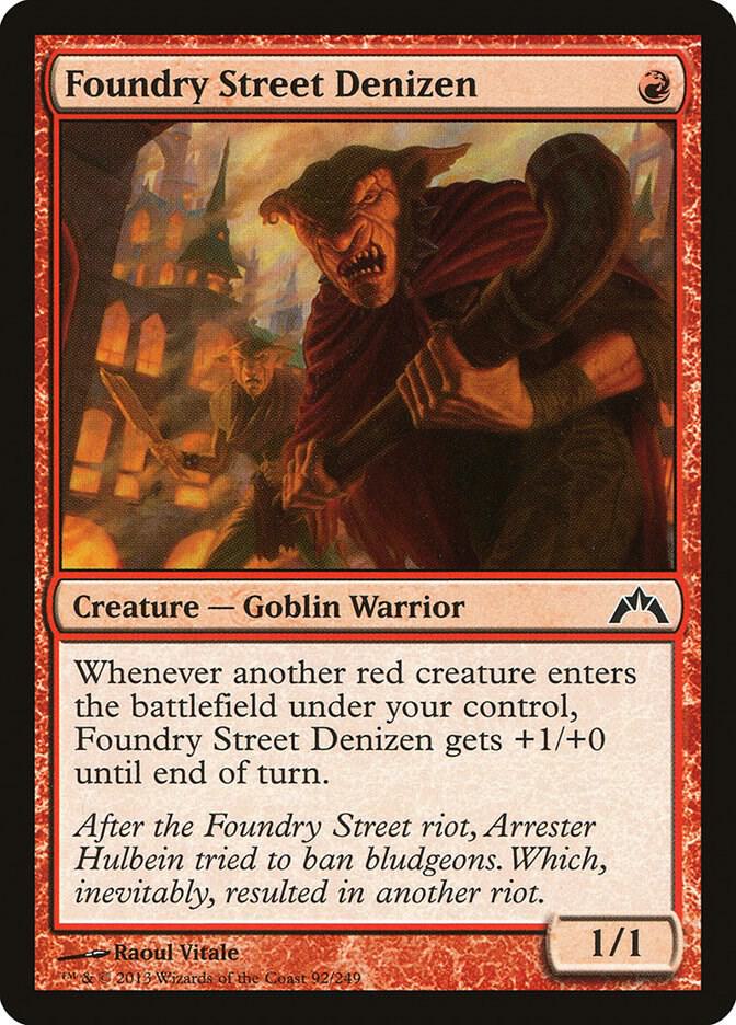Foundry Street Denizen 92/249 (Gatecrash)  - Foil | Good Games Morley