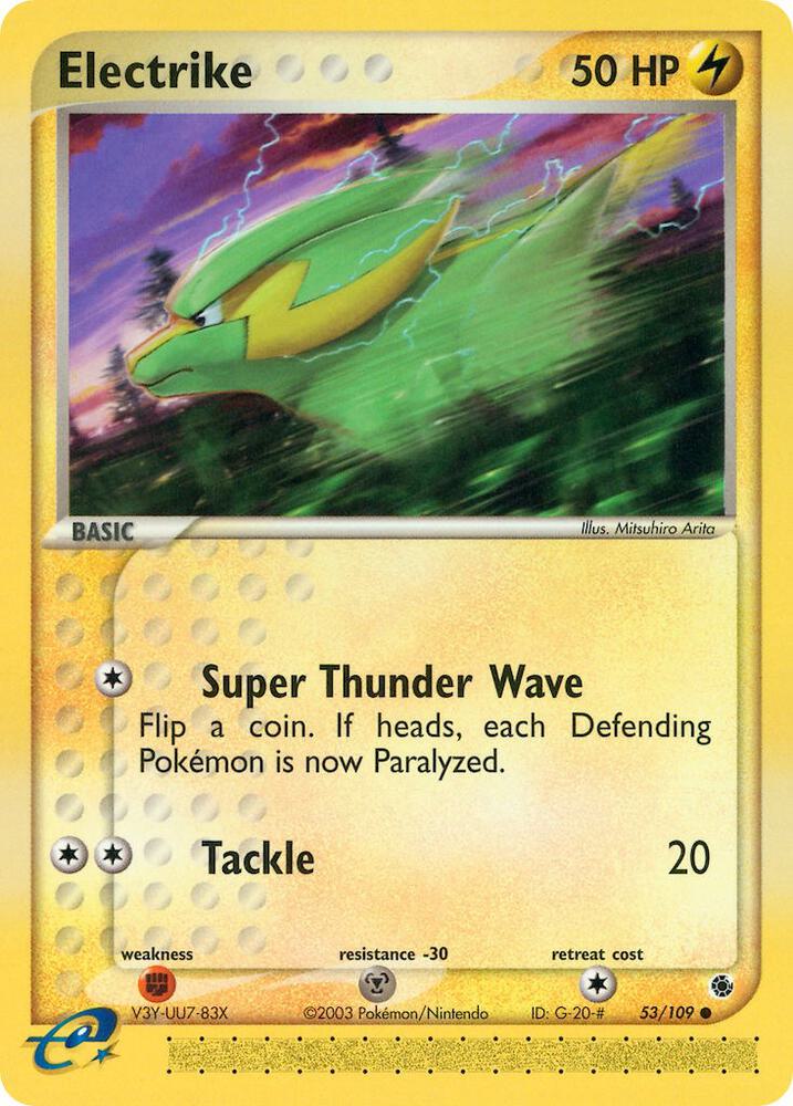 Electrike 53/109 (EX Ruby and Sapphire)  | Good Games Morley