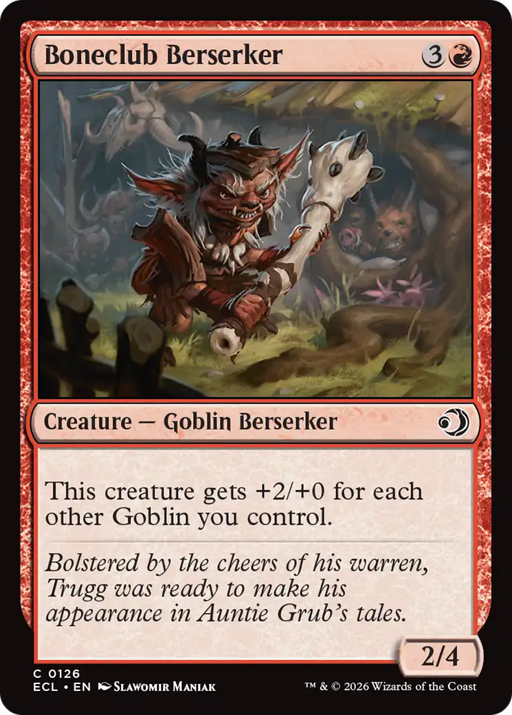 Boneclub Berserker [Lorwyn Eclipsed] | Good Games Morley