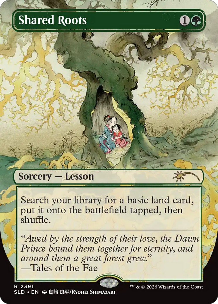 Shared Roots [Secret Lair Drop Series] | Good Games Morley