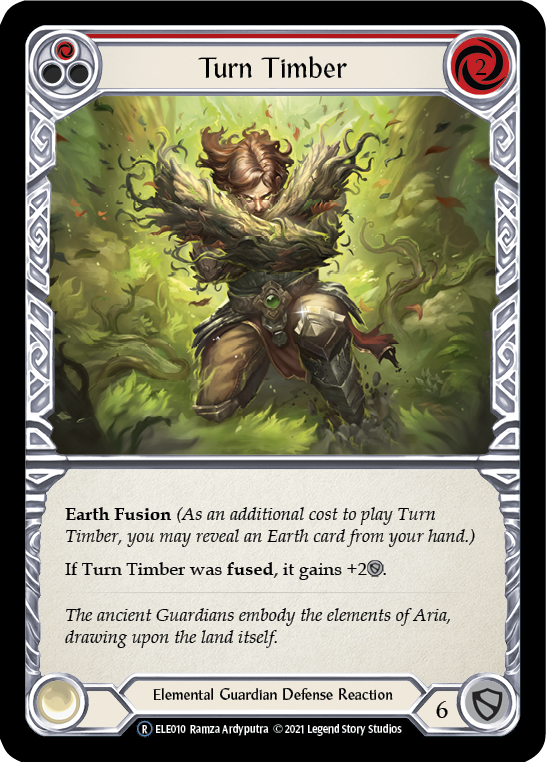 Turn Timber (Red) [U-ELE010] (Tales of Aria Unlimited)  Unlimited Normal | Good Games Morley