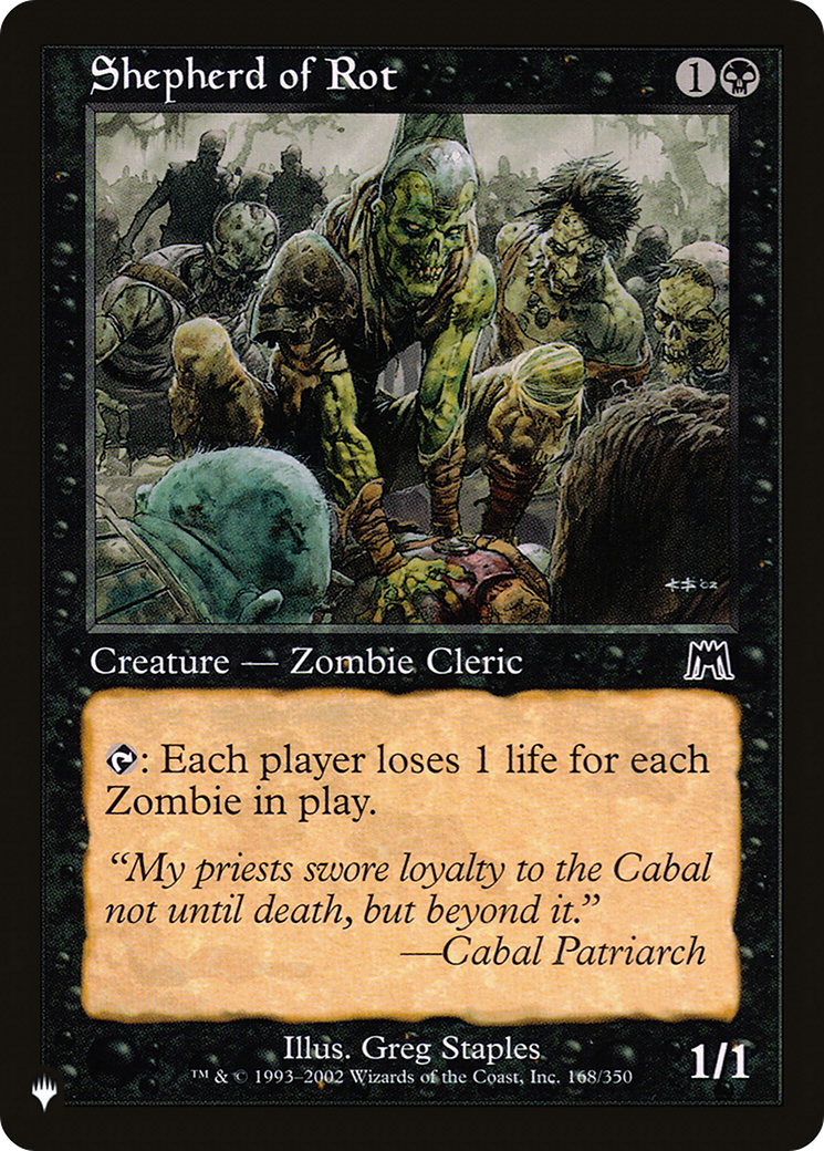 Shepherd of Rot [The List] | Good Games Morley