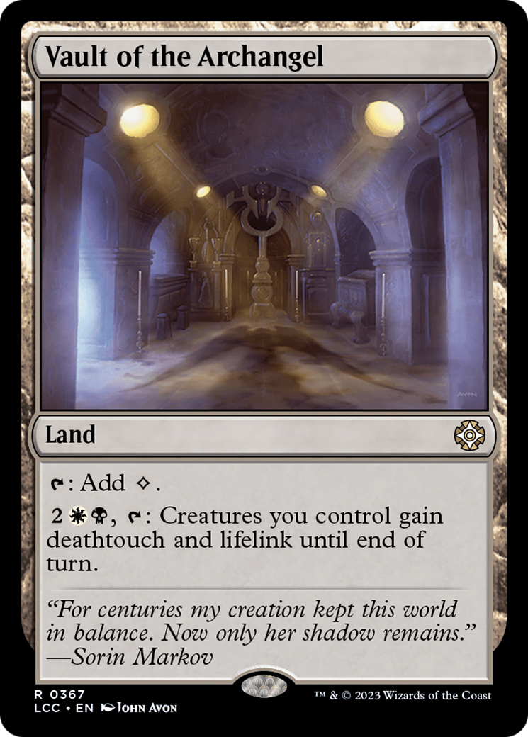 Vault of the Archangel [The Lost Caverns of Ixalan Commander] | Good Games Morley
