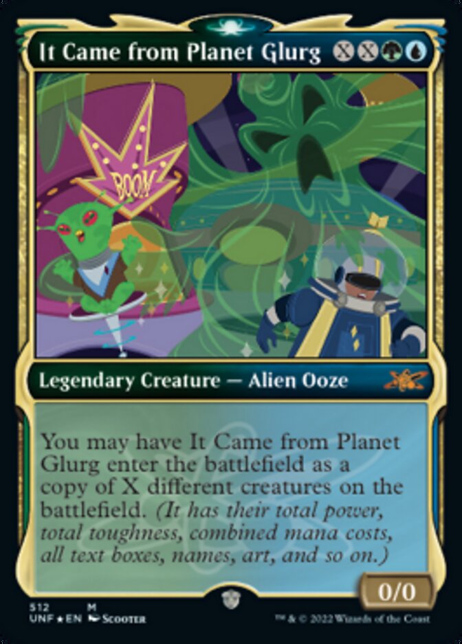 It Came from Planet Glurg (Showcase) (Galaxy Foil) [Unfinity] | Good Games Morley