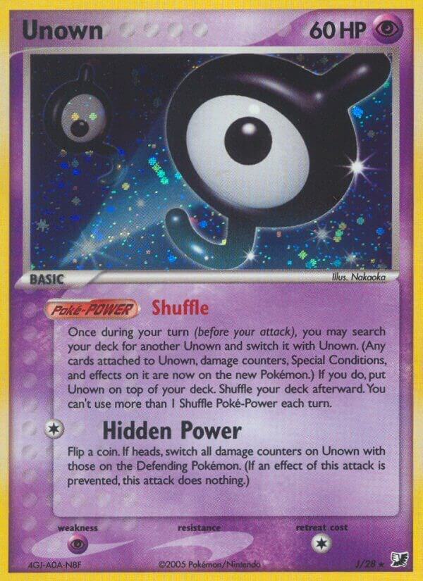 Unown J J/28 (EX Unseen Forces)  - Holofoil | Good Games Morley