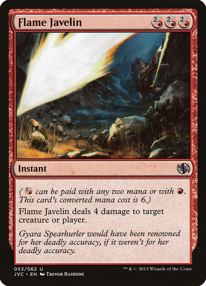 Flame Javelin 53/62 (Duel Decks: Anthology)  | Good Games Morley