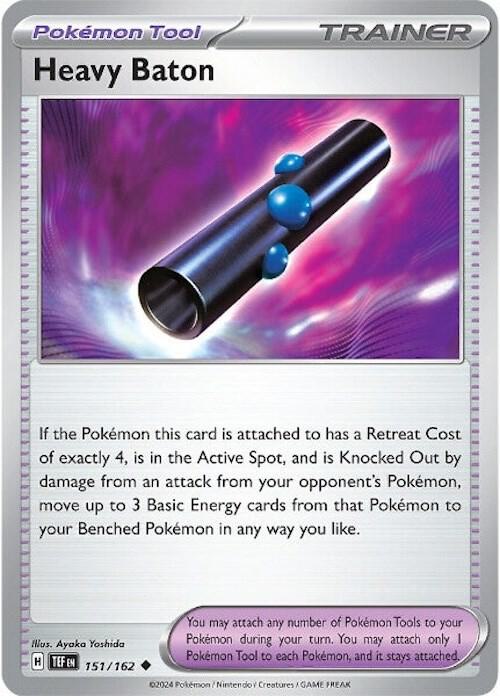 Heavy Baton 151/162 (SV05: Temporal Forces)  - Reverse Holofoil | Good Games Morley