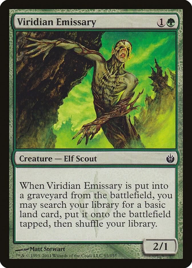 Viridian Emissary 95/155 (Mirrodin Besieged)  | Good Games Morley