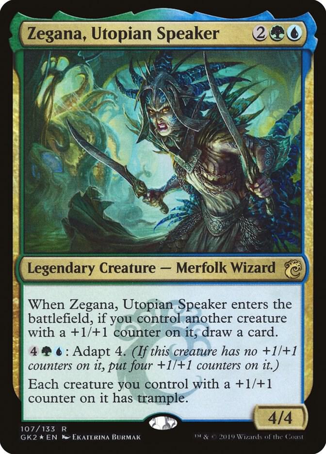 Zegana, Utopian Speaker 107 (Ravnica Allegiance: Guild Kits)  - Foil | Good Games Morley