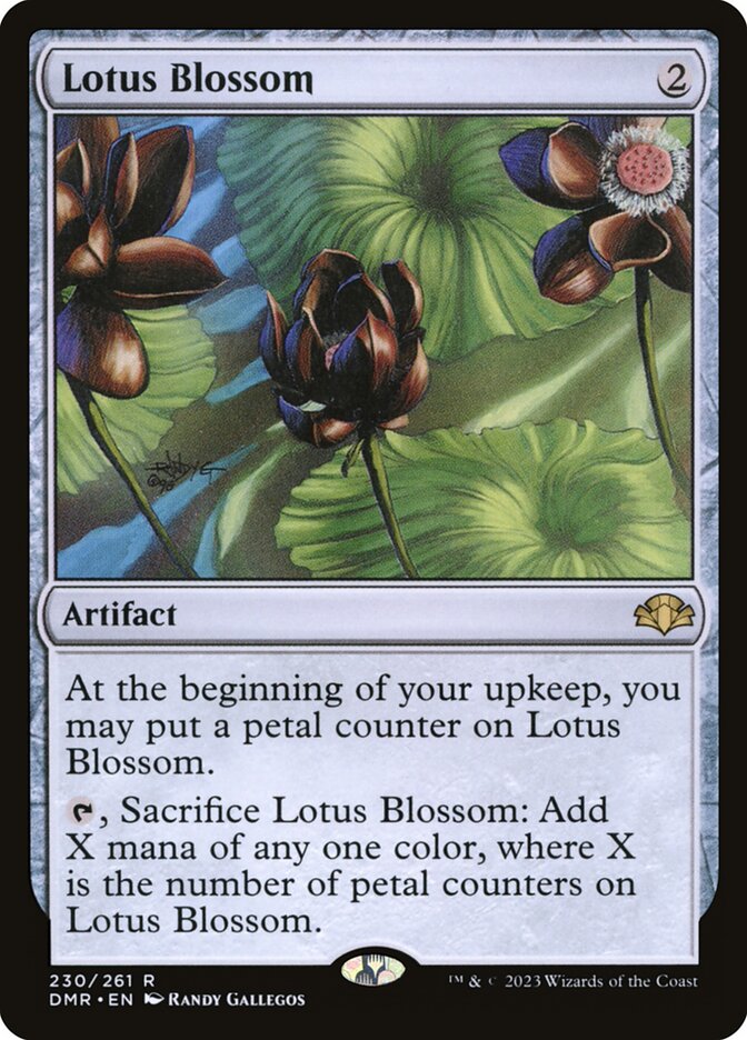 Lotus Blossom 230/261 (Dominaria Remastered)  - Foil | Good Games Morley