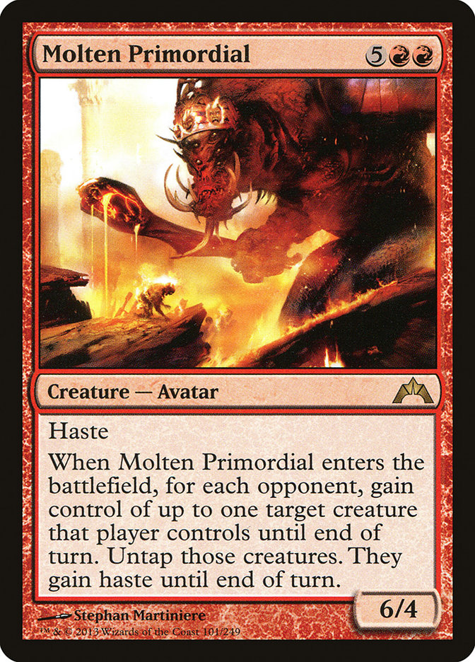Molten Primordial 101/249 (Gatecrash)  | Good Games Morley