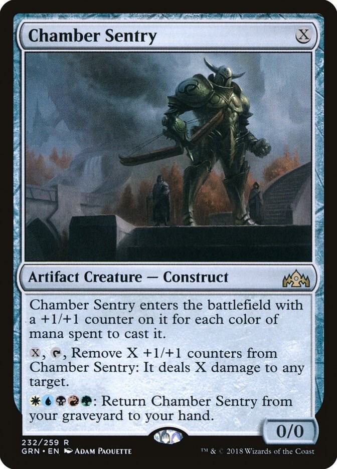 Chamber Sentry 232/259 (Guilds of Ravnica)  - Foil | Good Games Morley