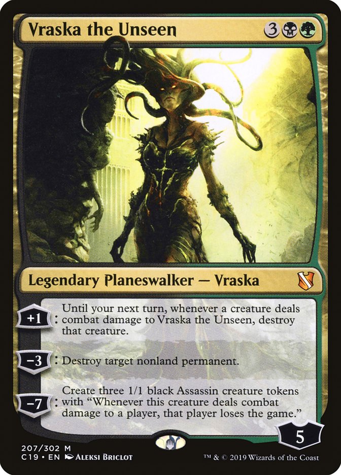 Vraska the Unseen 207/302 (Commander 2019)  | Good Games Morley