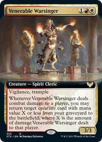 Venerable Warsinger (Extended Art) [Strixhaven: School of Mages] | Good Games Morley