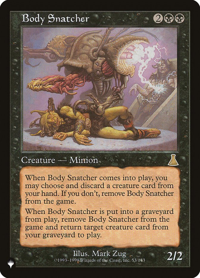 Body Snatcher [The List] | Good Games Morley