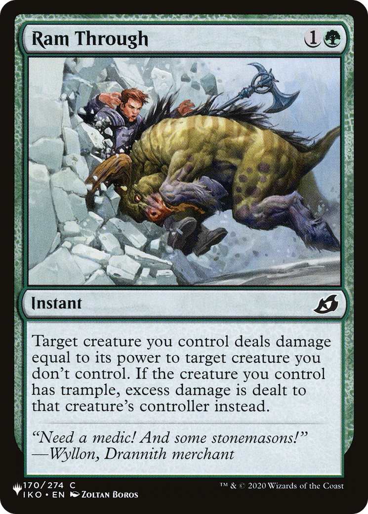 Ram Through [The List] | Good Games Morley