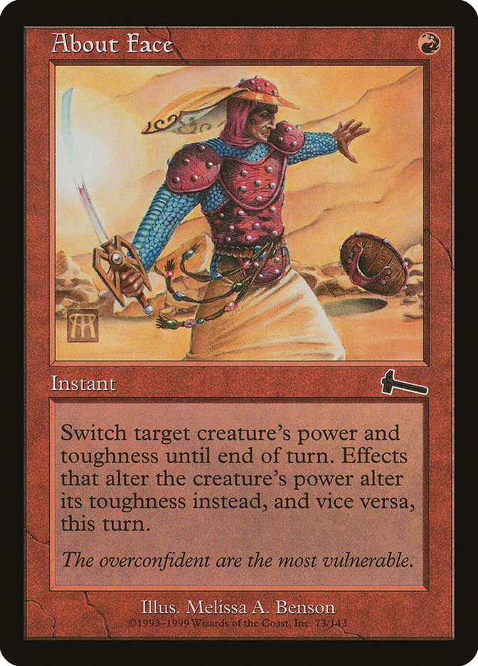 About Face 73/143 (Urza's Legacy)  - Foil | Good Games Morley