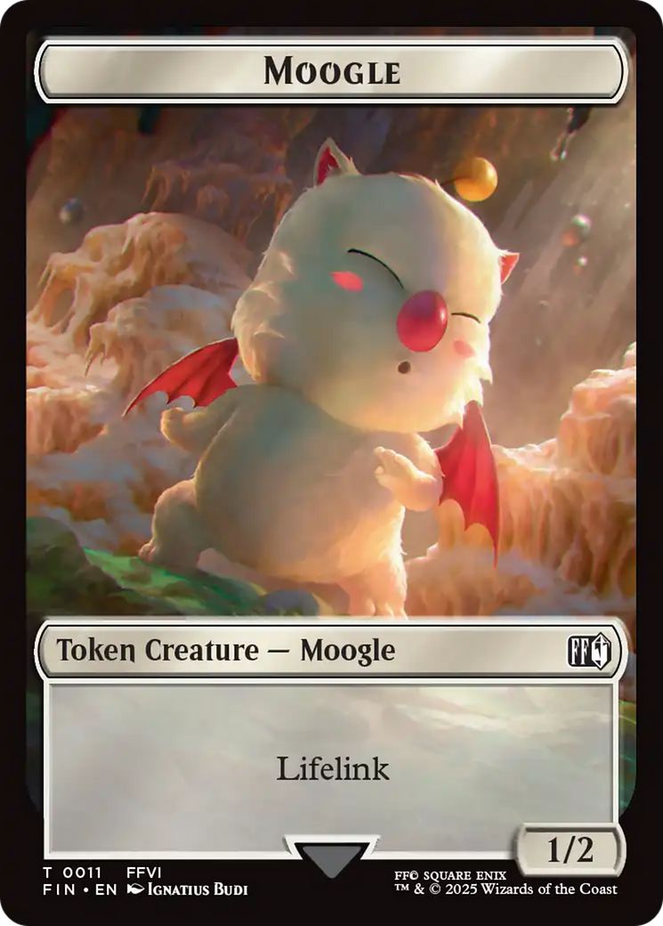 Moogle (0011) // Treasure (0023) Double-Sided Token [FINAL FANTASY Tokens] | Good Games Morley